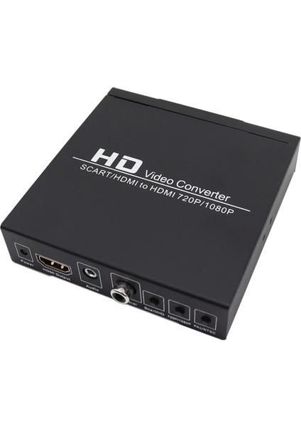 Adaptörlü Scart-Hdmı To Hdmı Çevirici Dönüştürücü Converter
