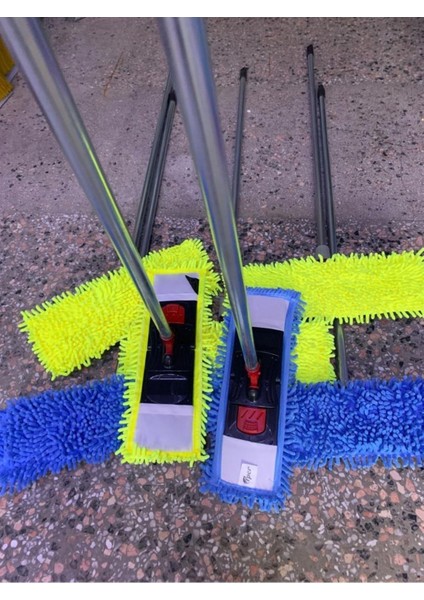 40 cm Makarna Mop Seti, Sap Ve Aparat İle Temizlik Kolaylığı