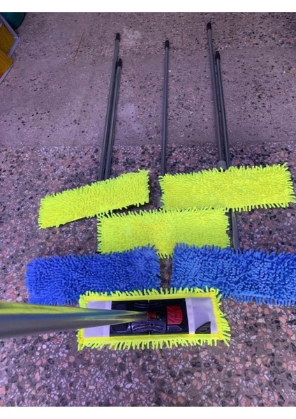 40 cm Makarna Mop Seti, Sap Ve Aparat İle Temizlik Kolaylığı fiyatları