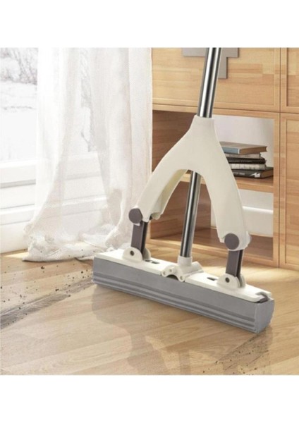 Pratik Sıkma Kovalı Süngerli Mop Seti