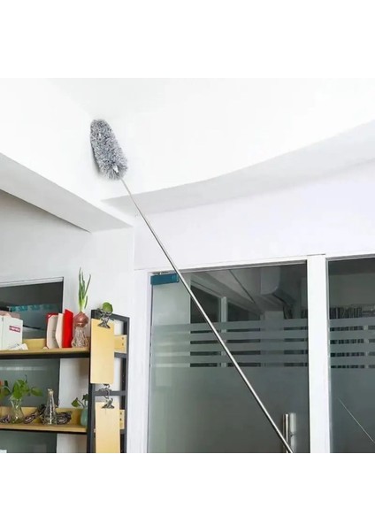 Teleskopik Uzayabilen Mikrofiber Temizlik Fırçası, 2.80 Metre, Dip Bölge Temizliği modelleri