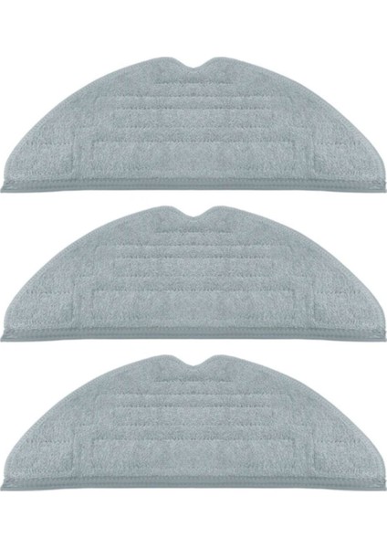 Gri Uyumlu Robot Süpürge Için Paspas ve Mop Seti, Temizlik Kolaylığı Sağlar