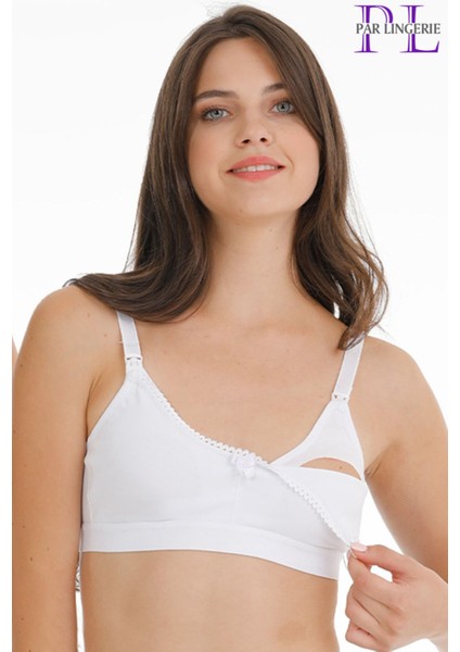 Hamile Emzirme Sütyeni Dantelli Kapsız