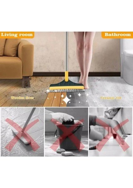 Üçgen Sert Uçlu Döner Başlıklı Zemin ve Köşe Temizleme Fırçası fiyatları