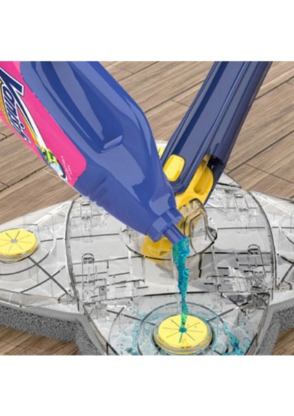 Kare Mop, Deterjan Hazneli, Sıkmalı, Yedek Bezli, Çok Amaçlı Temizlik Aracı fırsatları