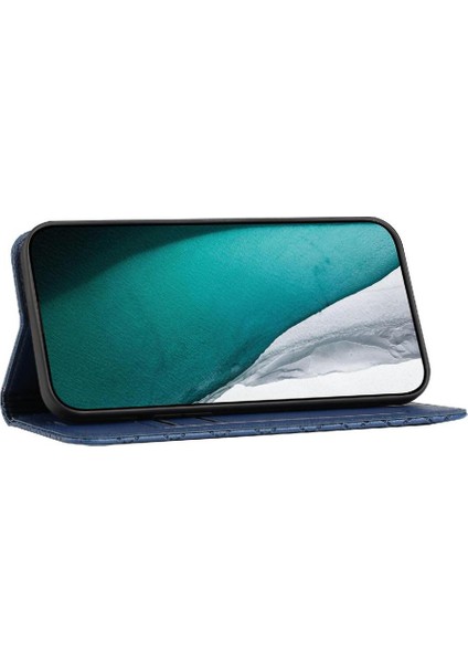 Xiaomi Poco C75 Iş Flip Manyetik Kabuk Kart Yuvaları Tutucu Için Kılıf (Yurt Dışından)