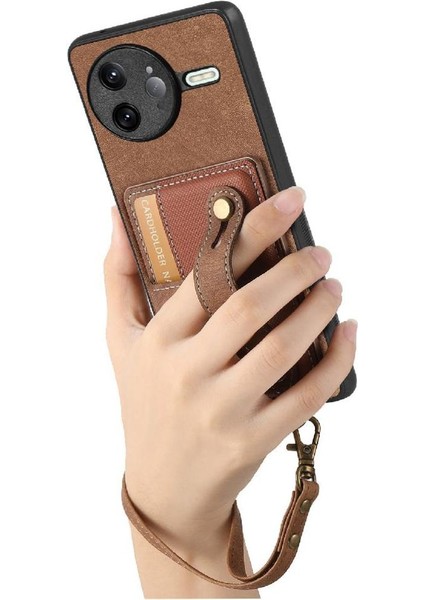 Xiaomi Poco F7 Ultra Kayış Cüzdan Darbeye Bileklik Için Kılıf (Yurt Dışından)