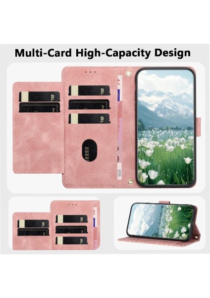 Xiaomi 15 Lale Kabartmalı Flip Case Manyetik Pu Için Moda Cüzdan Kılıf (Yurt Dışından) fiyatları