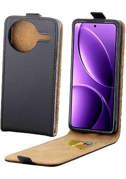 Xiaomi Poco F7 Ultra Kart Yuvası Tpu Deri Iş Için Dikey Flip Case (Yurt Dışından)