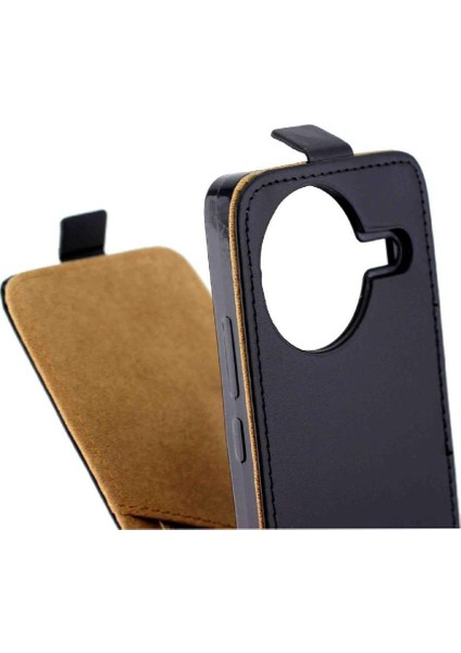 Xiaomi Poco F7 Ultra Kart Yuvası Tpu Deri Iş Için Dikey Flip Case (Yurt Dışından)