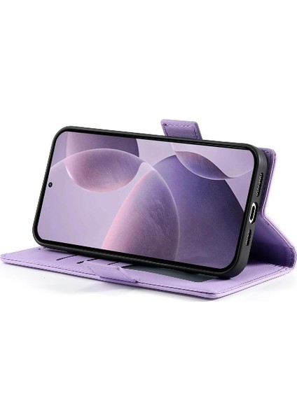 Xiaomi Poco F7 Pro Kartvizit Yuvaları Flip Case Günlük Kullanım Cüzdan (Yurt Dışından)