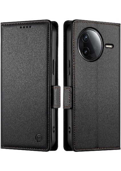 Xiaomi Poco F7 Pro Kartvizit Yuvaları Flip Case Günlük Kullanım Cüzdan (Yurt Dışından)