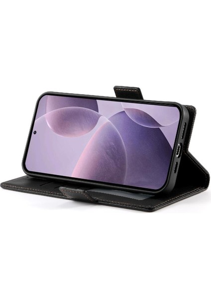 Xiaomi Poco F7 Pro Kartvizit Yuvaları Flip Case Günlük Kullanım Cüzdan (Yurt Dışından)