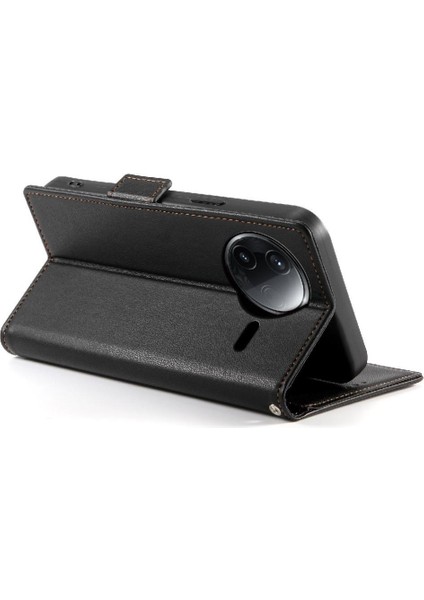 Xiaomi Poco F7 Pro Kartvizit Yuvaları Flip Case Günlük Kullanım Cüzdan (Yurt Dışından)