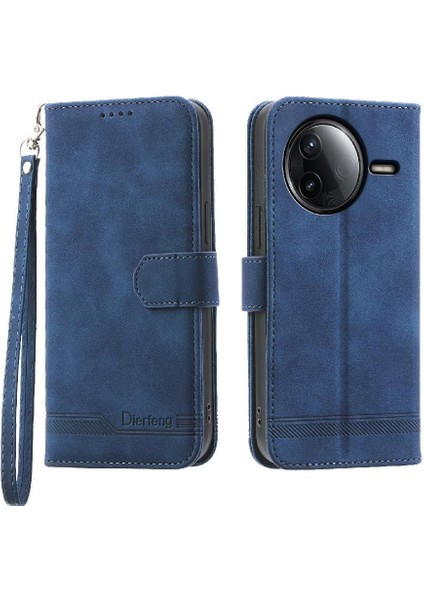 Xiaomi Poco F7 Ultra Manyetik Kapatma Bileklik Premium Için Flip Case (Yurt Dışından)