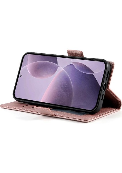 Xiaomi Poco F7 Pro Kartvizit Yuvaları Flip Case Günlük Kullanım Cüzdan (Yurt Dışından)