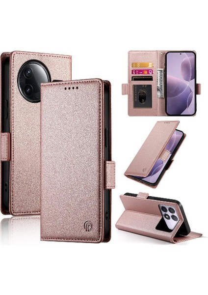 Xiaomi Poco F7 Pro Kartvizit Yuvaları Flip Case Günlük Kullanım Cüzdan (Yurt Dışından)