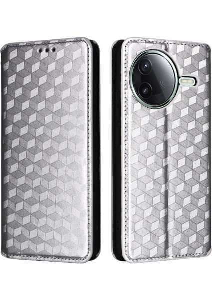 Xiaomi Poco F7 Ultra Kart Yuvaları Tutucu Cüzdan 3D Desen Pu (Yurt Dışından)