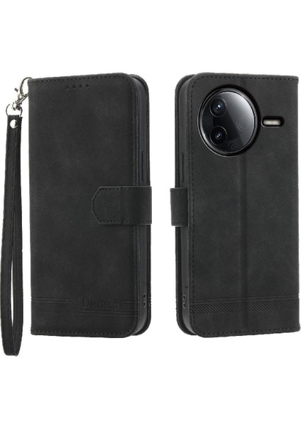 Xiaomi Poco F7 Ultra Manyetik Kapatma Bileklik Premium Için Flip Case (Yurt Dışından)