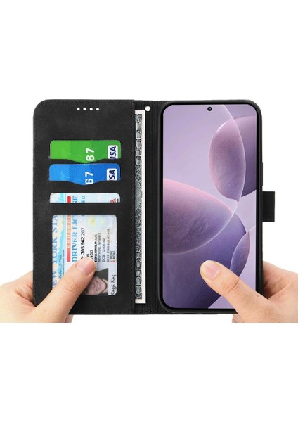 Xiaomi Poco F7 Ultra Manyetik Kapatma Bileklik Premium Için Flip Case (Yurt Dışından)