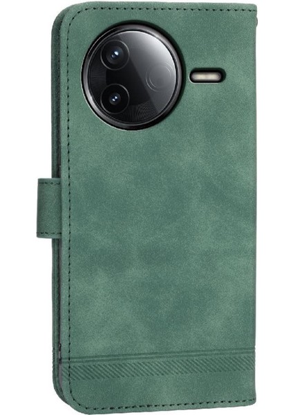 Xiaomi Poco F7 Pro Kart Yuvaları Nakit Cep Premium Manyetik Için Flip Case (Yurt Dışından)