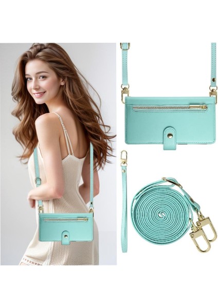 Xiaomi Poco F7 Ultra Crossbody Kayış Çok Fonksiyonlu Cüzdan Için Flip Case (Yurt Dışından)