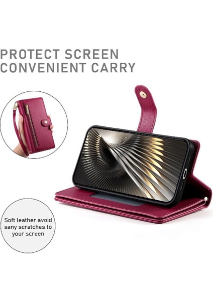 Xiaomi Poco F7 5g Iş Çok Fonksiyonlu Cüzdan Crossbody Için Flip Case (Yurt Dışından) modelleri