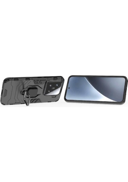 Xiaomi 15 Darbeye Kapak Için Kılıf 360&DEG; Dönen Halka Kickstand Askeri (Yurt Dışından) indirimleri