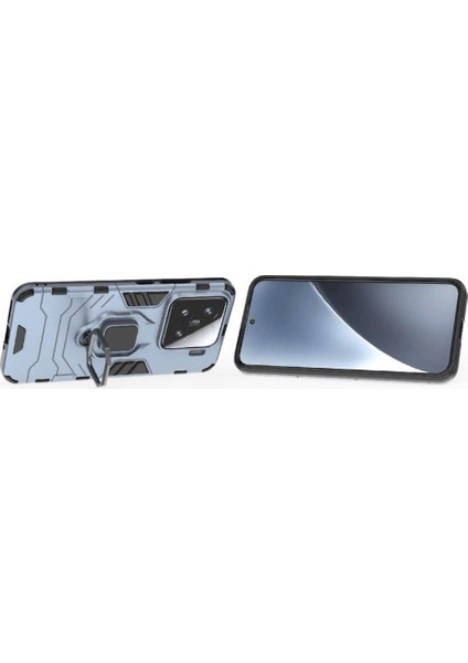 Xiaomi 15 Darbeye Kapak Için Kılıf 360&DEG; Dönen Halka Kickstand Askeri (Yurt Dışından) fırsatları