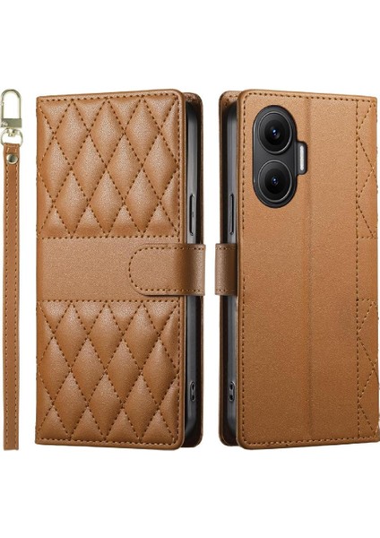 Xiaomi Poco F7 5g Darbeye Cüzdan Çift Sapanlar Deri Için Flip Case (Yurt Dışından) modelleri