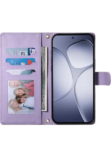 Xiaomi Poco F7 Ultra Zarif Deri Kılıf Için Flip Case Çift Sapanlar Cüzdan (Yurt Dışından)