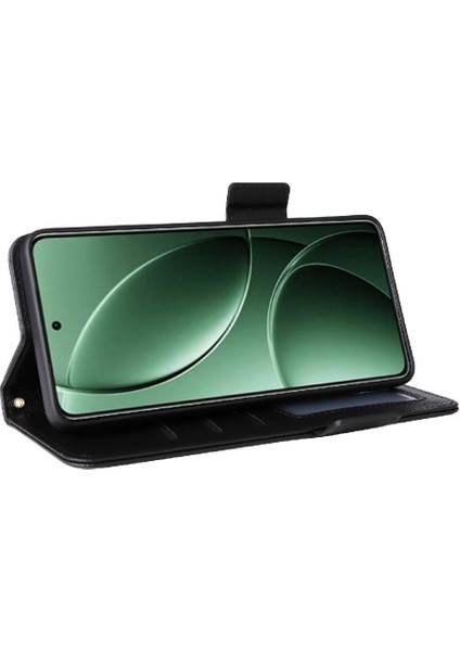 Xiaomi Poco F7 Pro 5g Için Flip Case Manyetik Yan Toka Pu Deri Kart (Yurt Dışından)