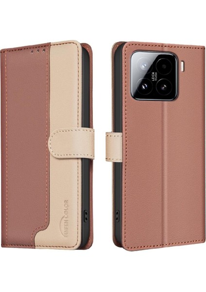 Xiaomi 15 Kart Yuvaları Için Flip Case Tutucu Flip Folio Darbeye Tpu Iç (Yurt Dışından)