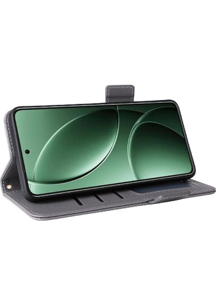 Xiaomi Poco F7 Pro 5g Için Flip Case Manyetik Yan Toka Pu Deri Kart (Yurt Dışından)