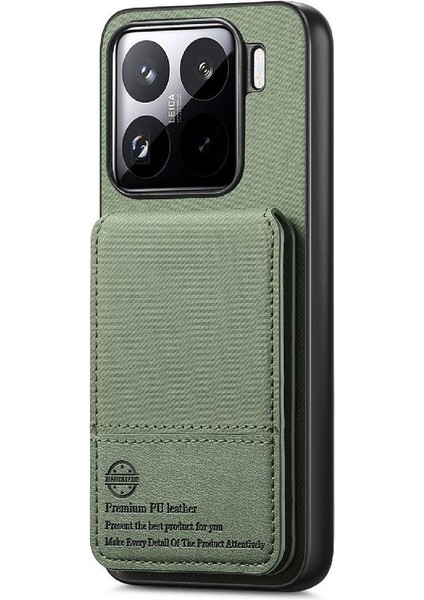 Xiaomi 15 Darbeye Dayanıklı Deri Çanta Cüzdan Rfıd Engelleme Için Flip Case (Yurt Dışından)
