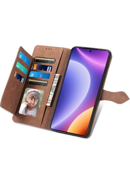 Xiaomi Poco F5 5g Flip Fermuar Tarzı Cüzdan Iş Için Kılıf Çok Renkli (Yurt Dışından) indirimleri