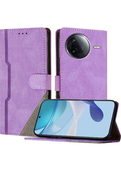 Xiaomi Poco F7 Pro Kart Yuvaları Için Kılıf Kapak Cüzdan Manyetik Kapatma Pu (Yurt Dışından)