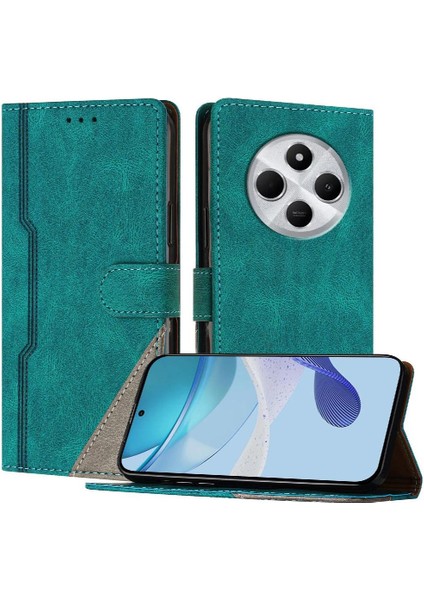 Xiaomi Poco C75 Kart Yuvaları Için Kılıf Kapak Cüzdan Pu Deri Kullanışlı Standı (Yurt Dışından)
