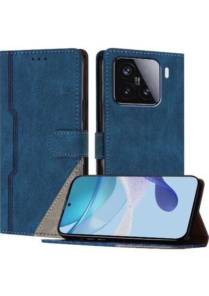 Xiaomi 15 Kart Yuvaları Için Kılıf Kapak Pu Deri Manyetik Kapatma Cüzdan (Yurt Dışından)