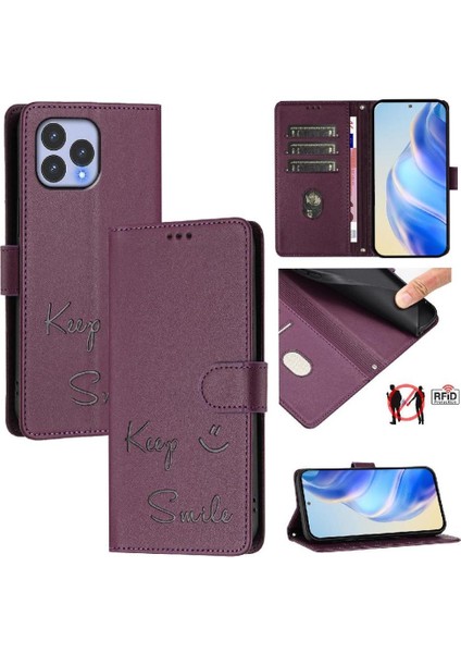 Wiko T60 Pu Deri Kart Tutucu Cüzdan Kapak Çevirin Rfid Engelleme (Yurt Dışından) indirimleri