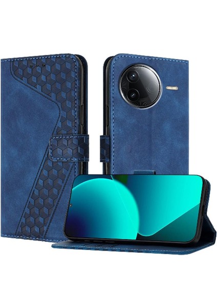 Xiaomi Poco F7 Pro Cüzdan Manyetik Kart Yuvaları Için Telefon Kılıfı Kapak Çevirin (Yurt Dışından)