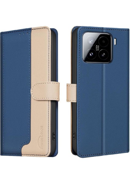 Xiaomi 15 Kart Yuvaları Için Flip Case Tutucu Flip Folio Darbeye Tpu Iç (Yurt Dışından)