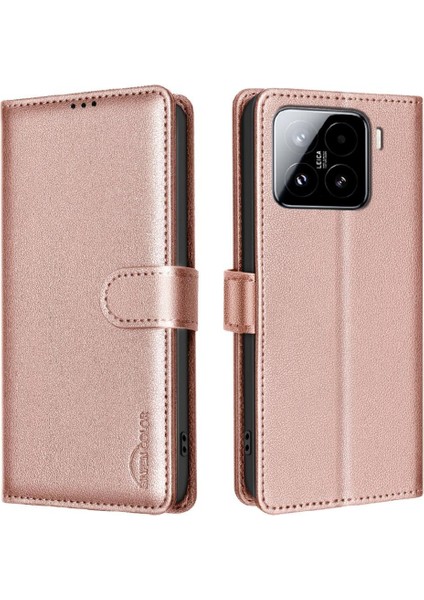 Xiaomi 15 Pu Deri Kart Tutucu Kickstand Cüzdan Manyetik Için Flip Case (Yurt Dışından) indirimleri