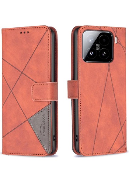Xiaomi 15 Kart Tutucu Kickstand Koruyucu Pu Deri Için Flip Case (Yurt Dışından) indirimleri
