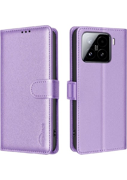 Xiaomi 15 Pu Deri Kart Tutucu Kickstand Cüzdan Manyetik Için Flip Case (Yurt Dışından) indirimleri