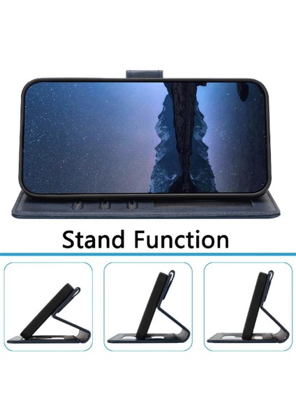 Xiaomi Poco F7 Pro 5g Manyetik Kapatma Cüzdan Için Klasik Tarzı Flip Case (Yurt Dışından)