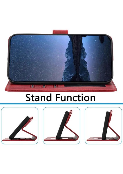 Xiaomi Poco F7 Pro 5g Manyetik Kapatma Cüzdan Için Klasik Tarzı Flip Case (Yurt Dışından)