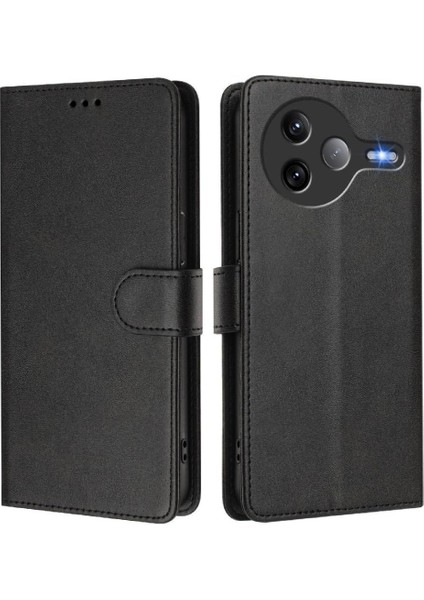 Xiaomi Poco F7 Ultra 5g Kart Tutucu Manyetik Için Klasik Tarzı Flip Case (Yurt Dışından)