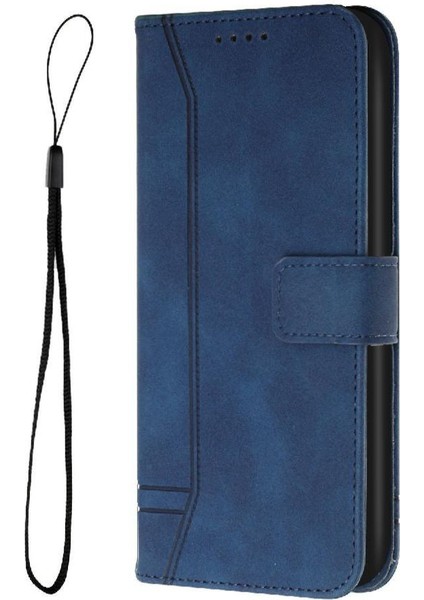 Xiaomi Poco F7 Pro Manyetik Kapatma Kart Yuvaları Için Telefon Kılıfı Kapak Pu (Yurt Dışından)