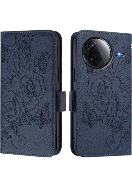 Xiaomi Poco F7 Pro 5g Için Kredi Kartı Yuvası Manyetik Cüzdan Pu (Yurt Dışından)